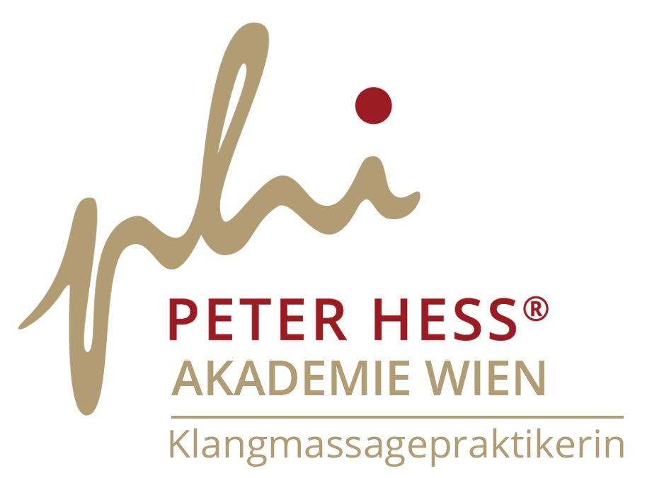 Logo Klangmassagepraktikerin, Peter Hess Akademie Wien